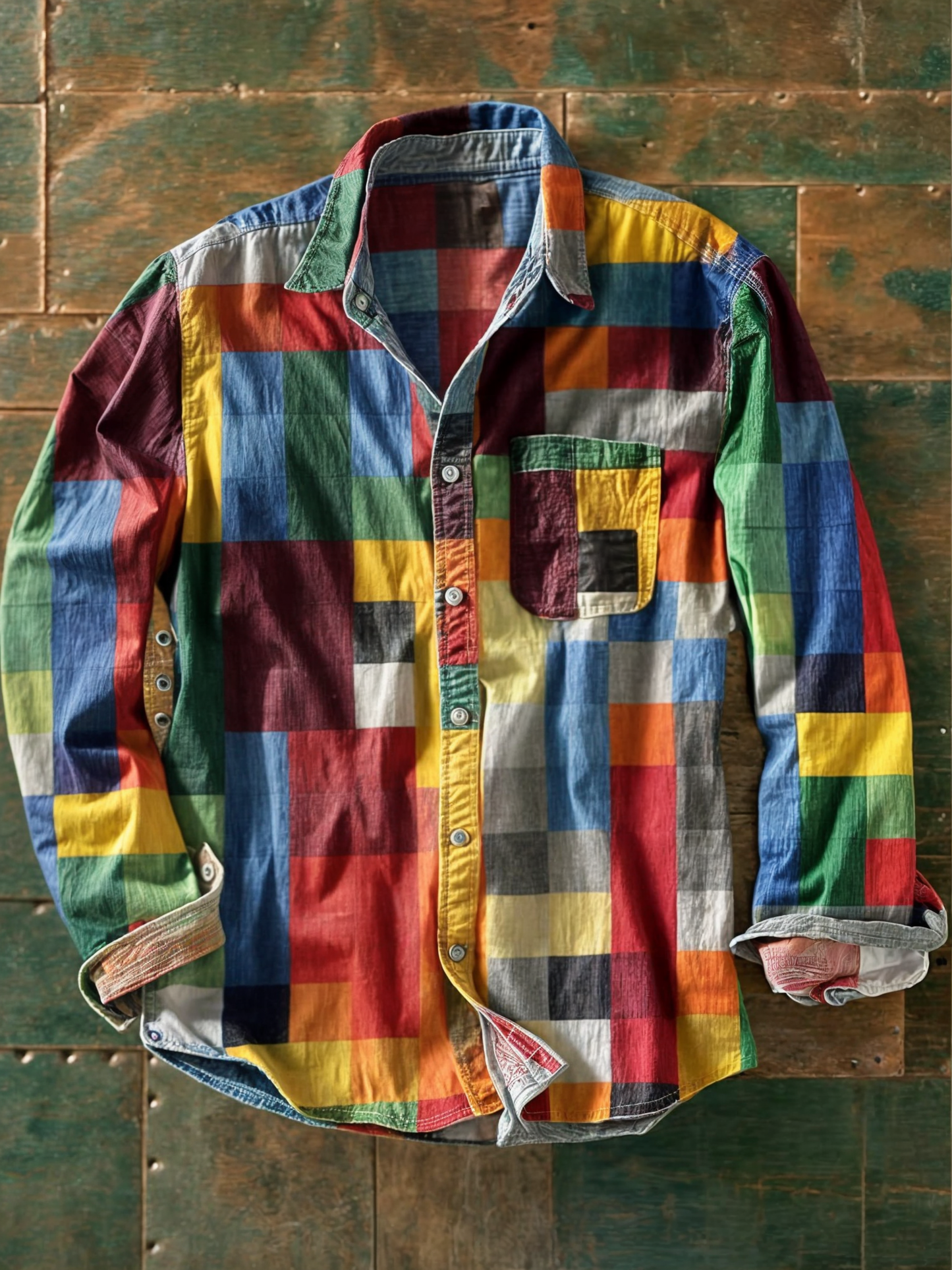 Aleksander | Stylish elegant shirt with practical pocket for any occasion