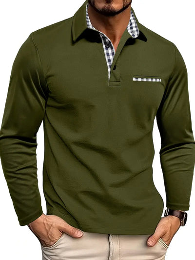 Van Laar Long Sleeve Polo for an Elegant and Comfortable Style