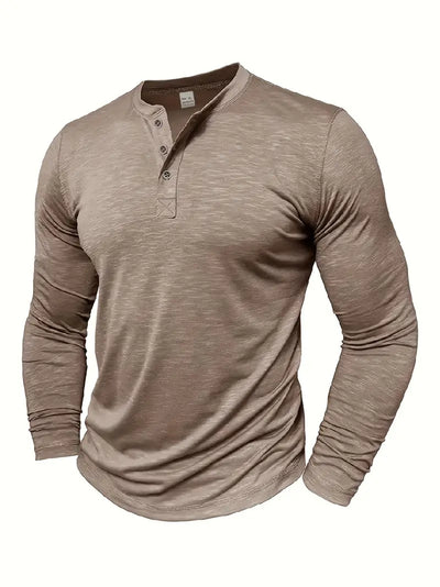 Randell - Comfortable Casual Long Sleeve T-Shirt for Everyday Wear