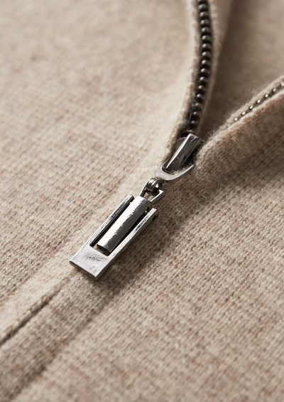 OSLO Zip Polo Cardigan