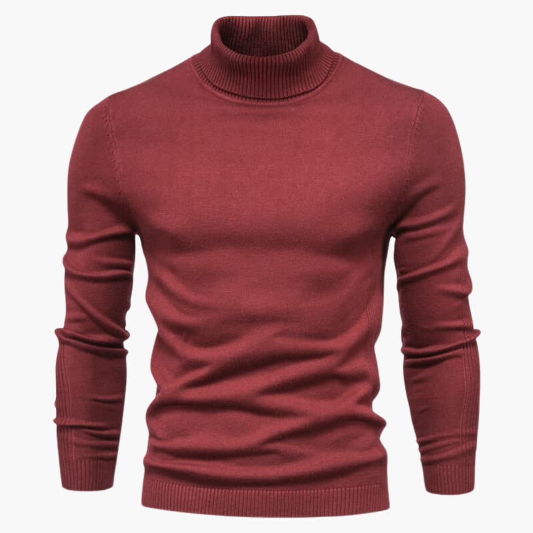 Exclusive turtleneck sweater