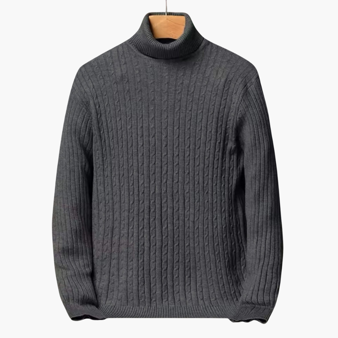 Soft & lightweight turtleneck sweater