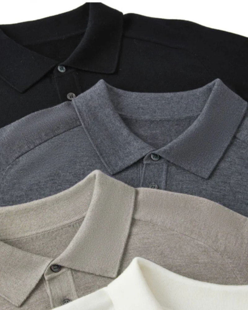 Long-sleeve Polo Shirt