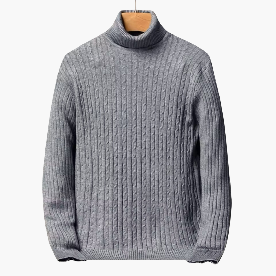 Soft & lightweight turtleneck sweater