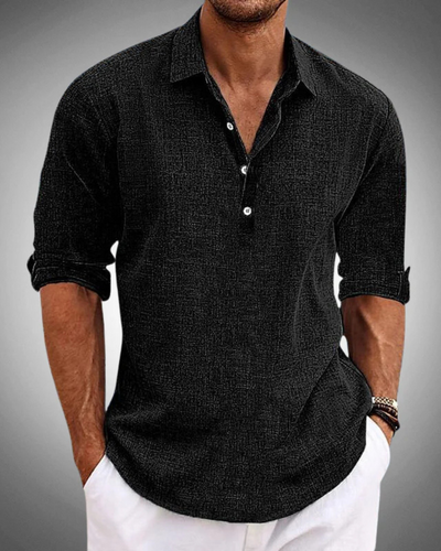 Stylish Everyday Elegance: Classic Sabbio Cotton Shirt for a Timeless Look