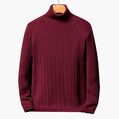Soft & lightweight turtleneck sweater