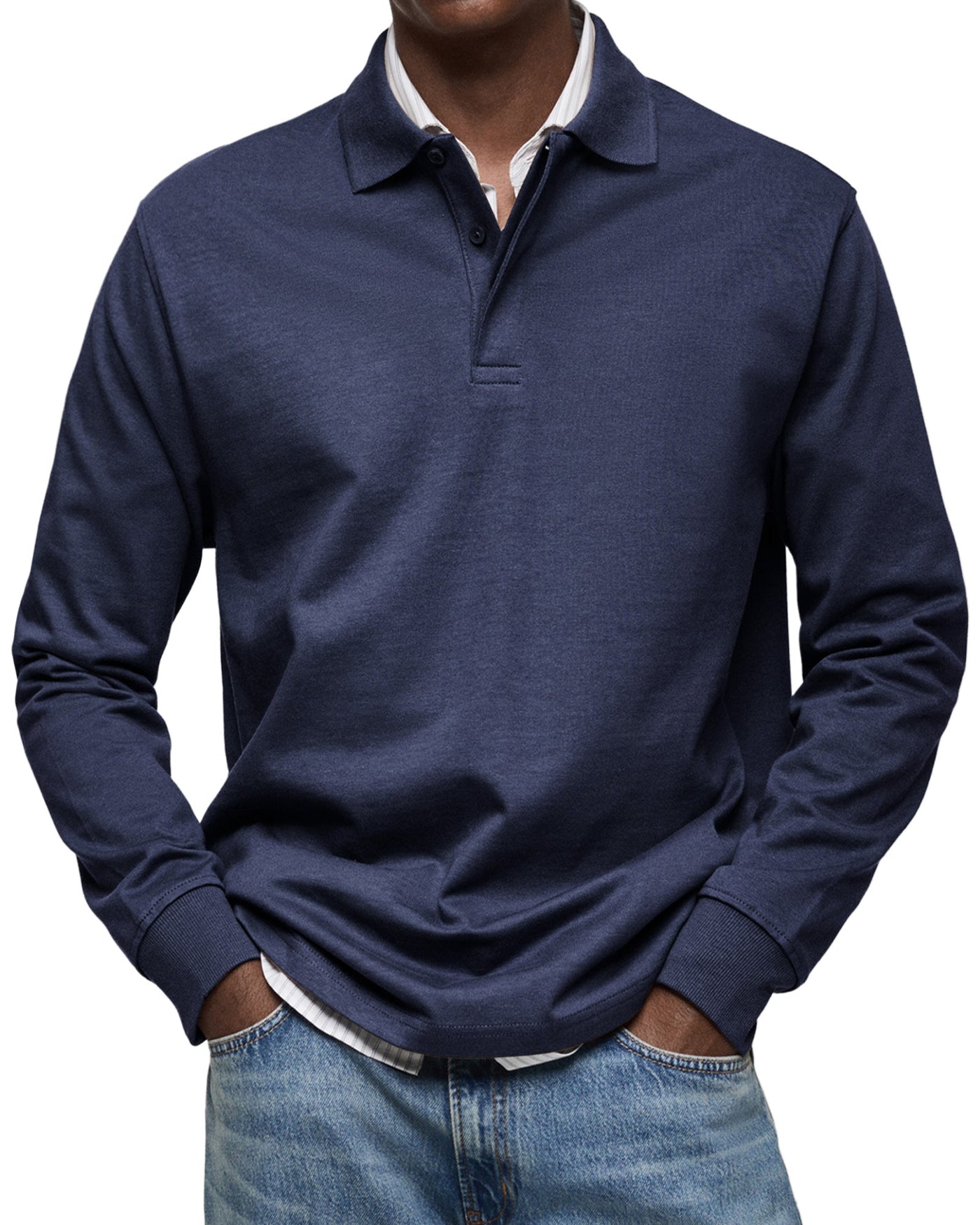 The Belmont Longsleeve Polo