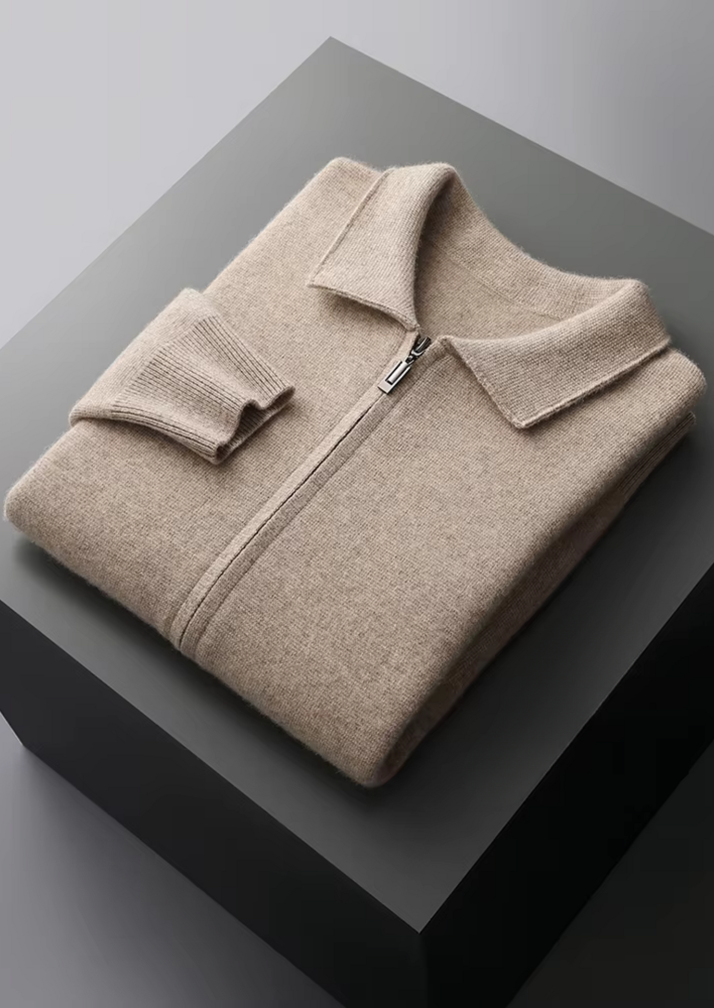 OSLO Zip Polo Cardigan