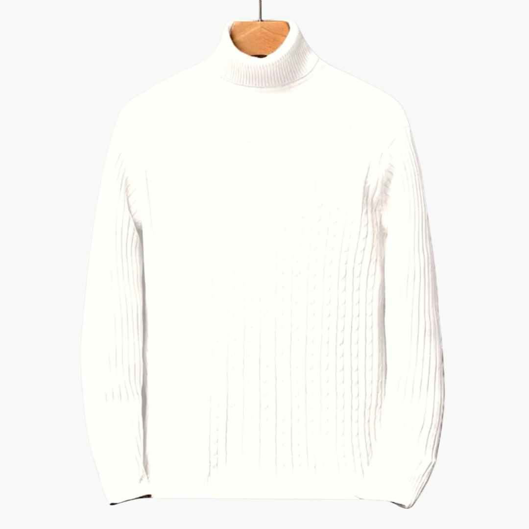 Soft & lightweight turtleneck sweater