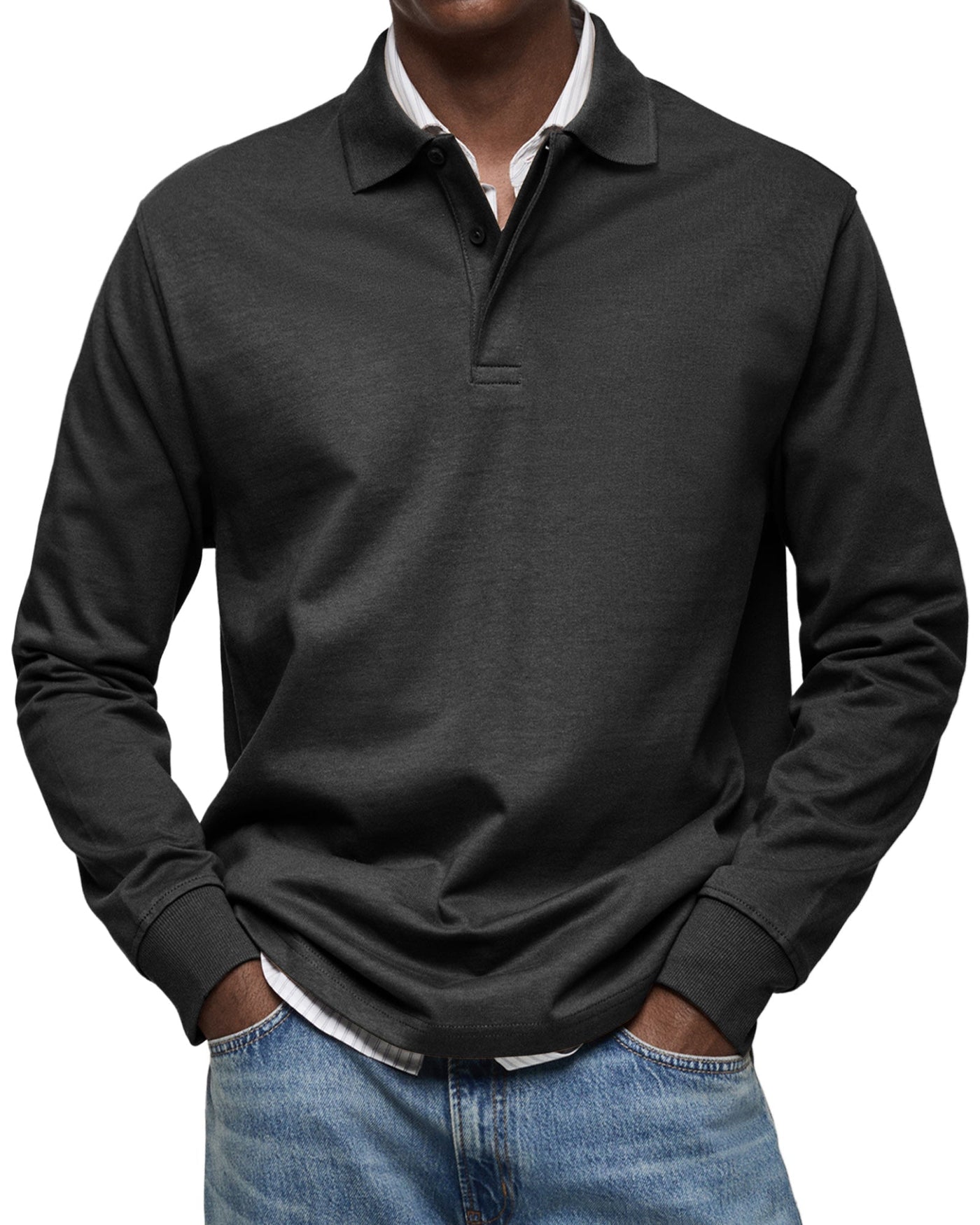 The Belmont Longsleeve Polo