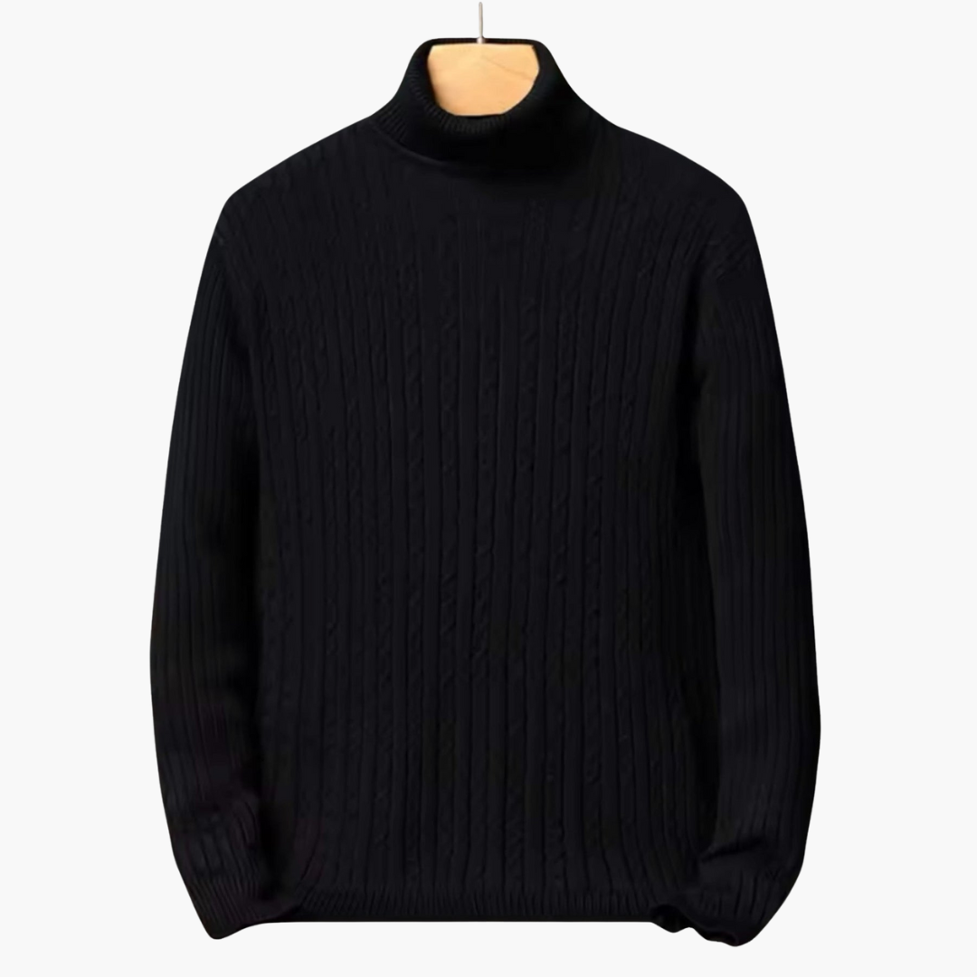 Soft & lightweight turtleneck sweater