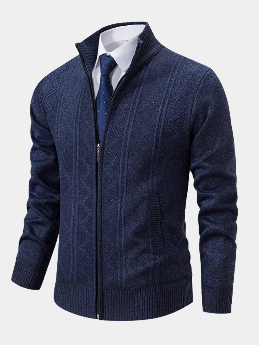 The Dawson Zip- Cardigan