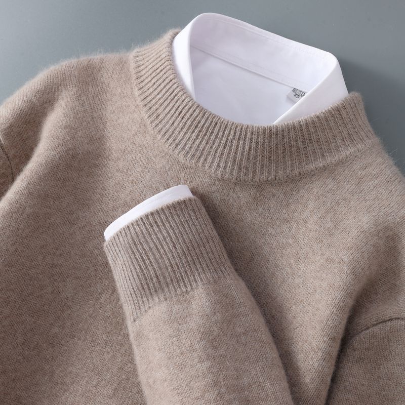 Men Cashmere Blend Sweater