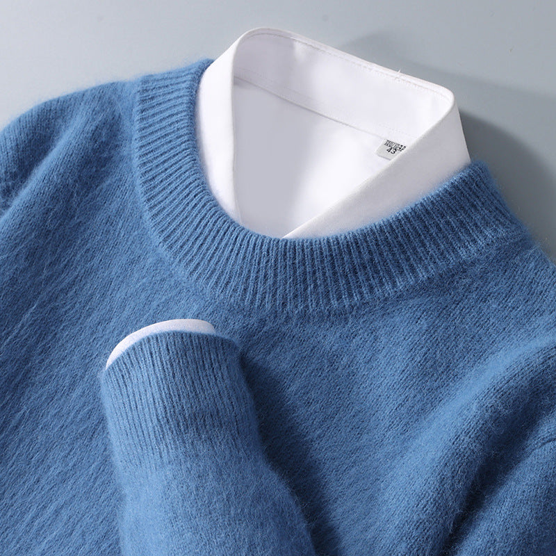 Men Cashmere Crewneck Sweater