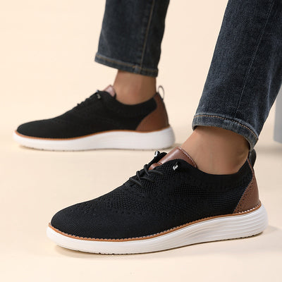 Men Mesh Sneakers with Cushioned Sole