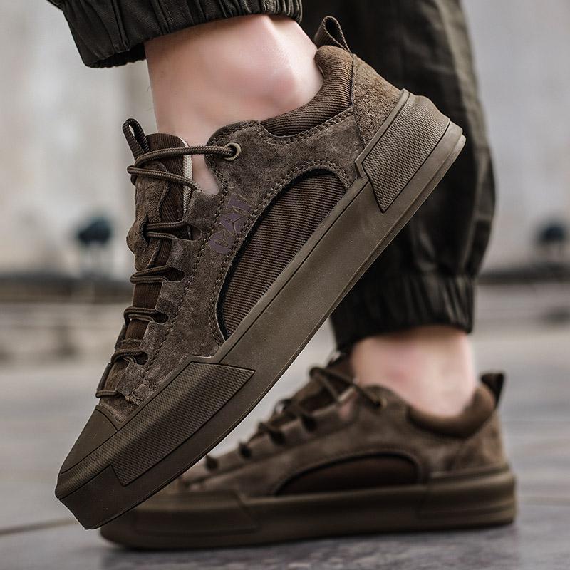 Langmere Leather Sneakers