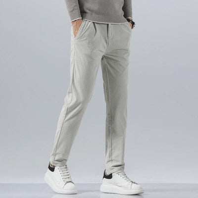 Men's Tailored-Fit Wide-Wale Corduroy Trousers