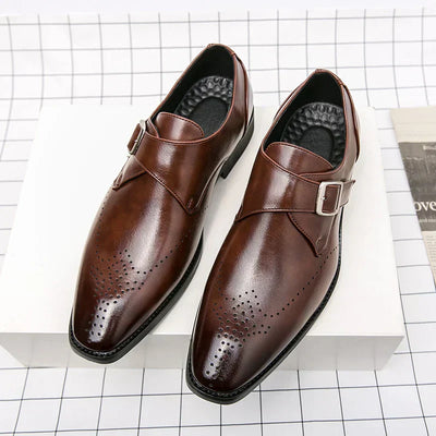 Dunford Monk Strap Shoes