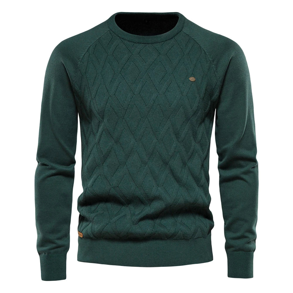 The Roma Check Sweater