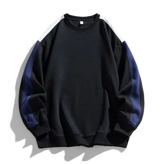 Men's Colorblock Knit Crewneck Sweater