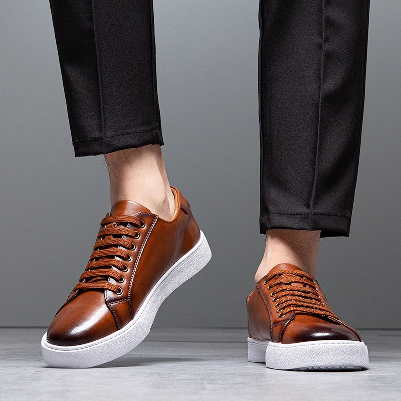 Corvalli Italian Leather Sneakers