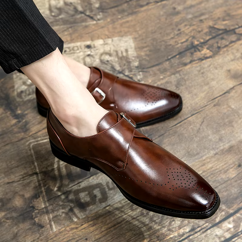 Dunford Monk Strap Shoes