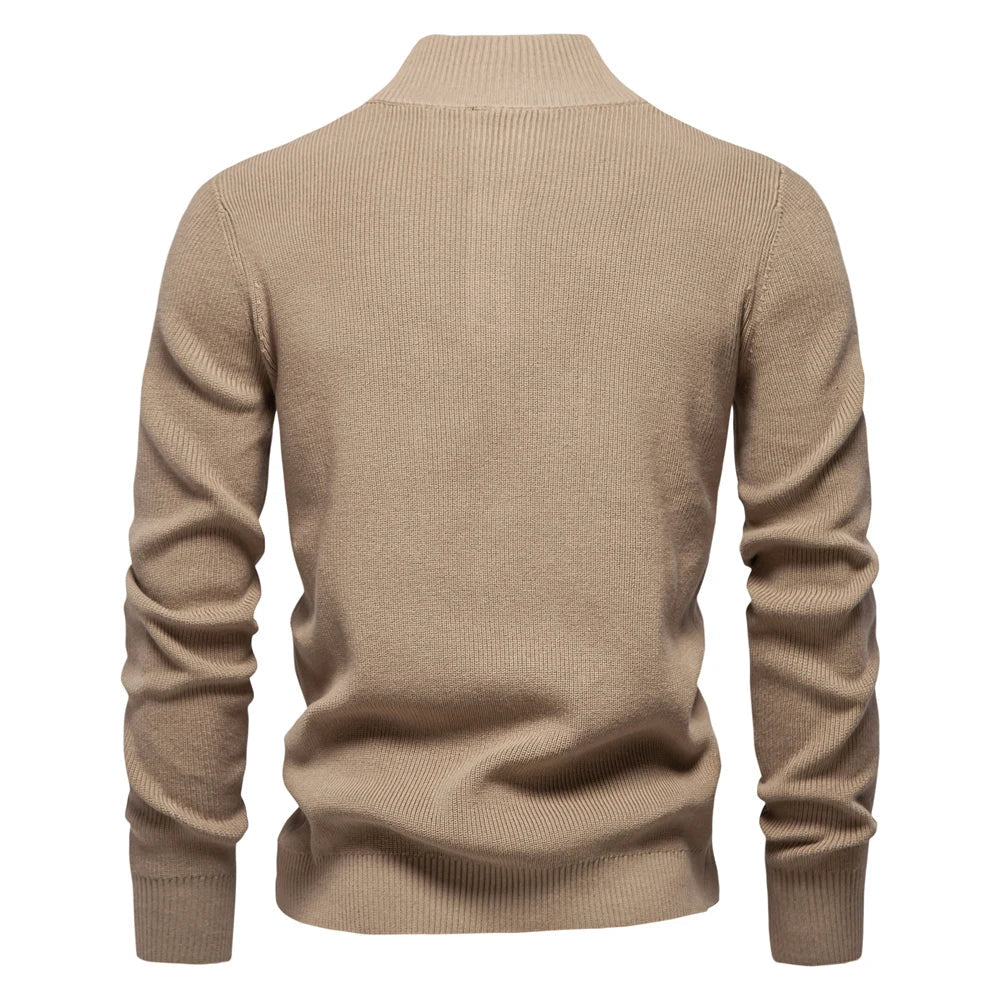 The Kingston Button Sweater