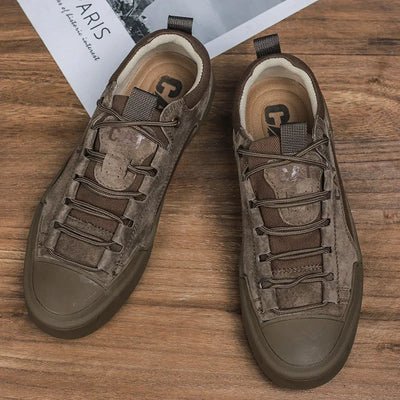 Langmere Leather Sneakers