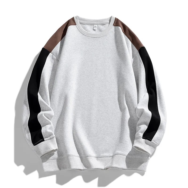 Men's Colorblock Knit Crewneck Sweater