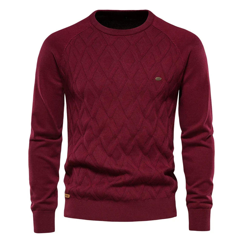 The Roma Check Sweater