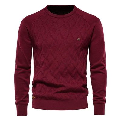 The Roma Check Sweater