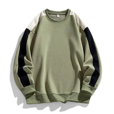 Men's Colorblock Knit Crewneck Sweater