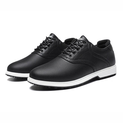 Men's Golf Sneakers with Added EVA Cushioning and Non-Slip Traction Sole