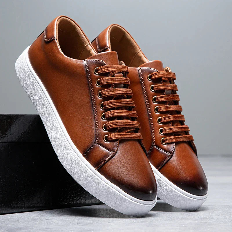 Corvalli Italian Leather Sneakers