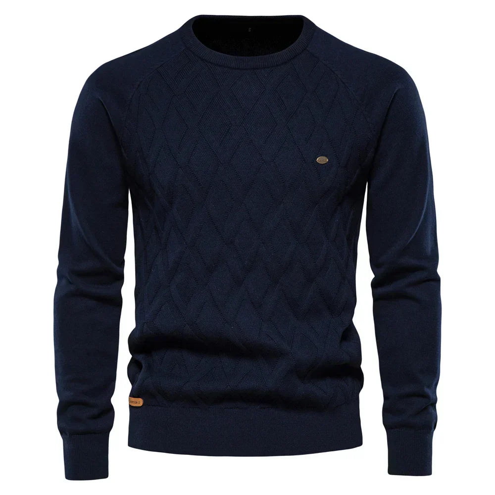 The Roma Check Sweater