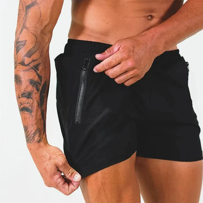 AeroWave™ | Men's Quick-Dry Swim Shorts with Zippered Pockets