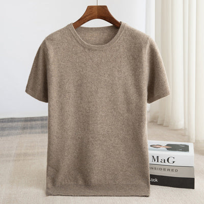 Men's Merino Wool Short Sleeve Shirt with Moisture Wicking