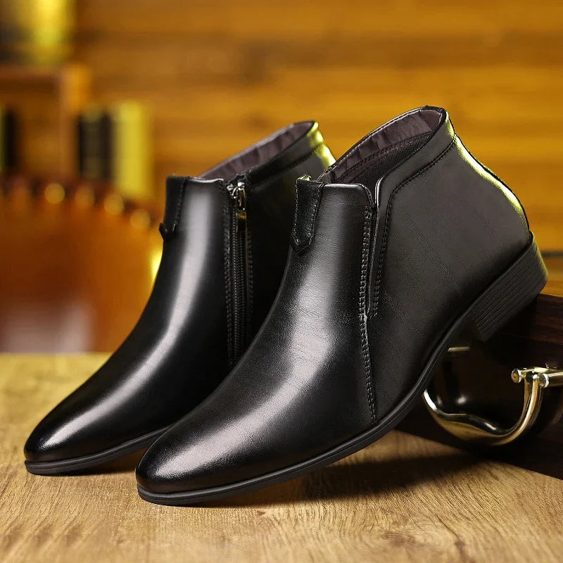 Delmont Zipper Boots