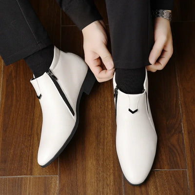 Delmont Zipper Boots