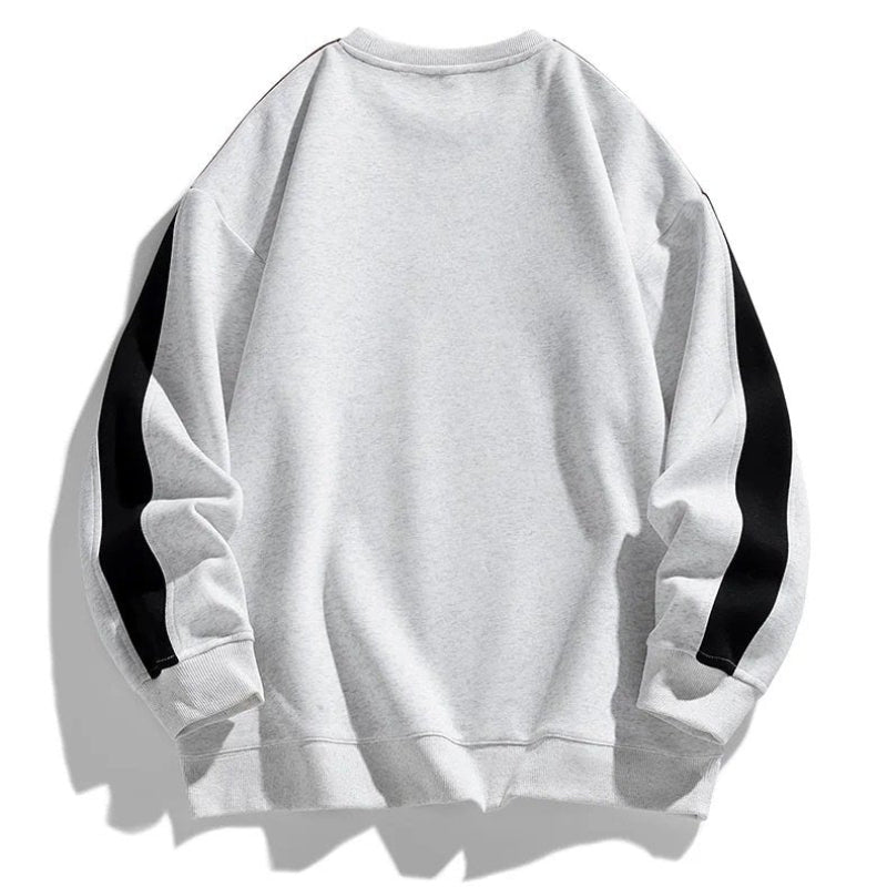 Men's Colorblock Knit Crewneck Sweater