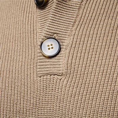 The Kingston Button Sweater