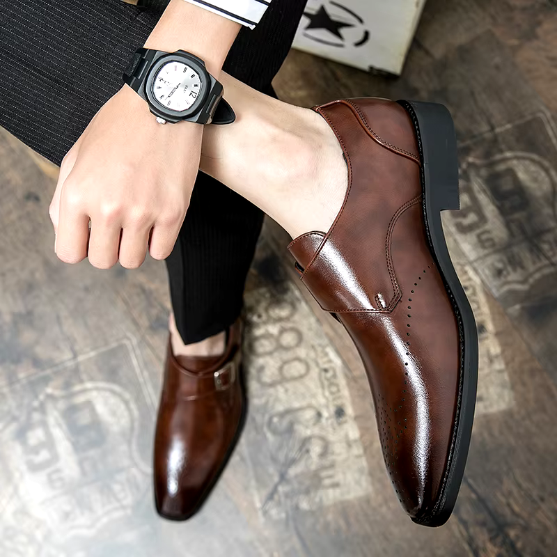 Dunford Monk Strap Shoes