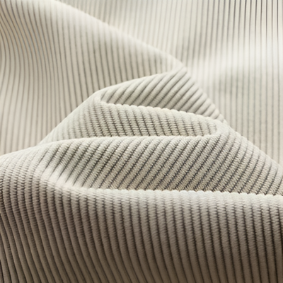 Men's Corduroy Jacket with Sherpa Lining and Wide-Wale Texture