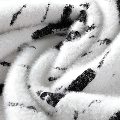 Men's Italian-Motif Cotton-Blend Crewneck Sweater