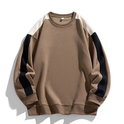 Men's Colorblock Knit Crewneck Sweater