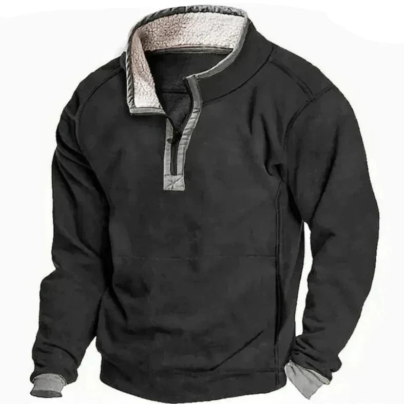 Beeckhoven™ Cozy Fleece Button-Up Autumn Jacket for Trendy and Warm Comfort