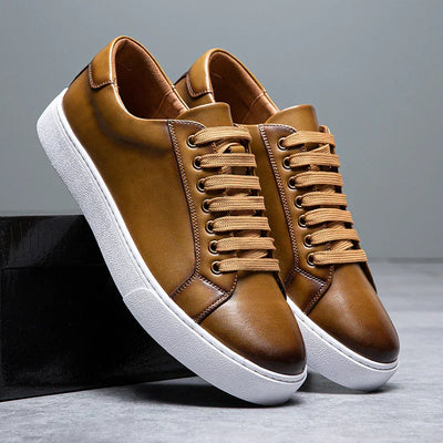 Corvalli Italian Leather Sneakers