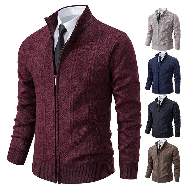 The Dawson Zip- Cardigan