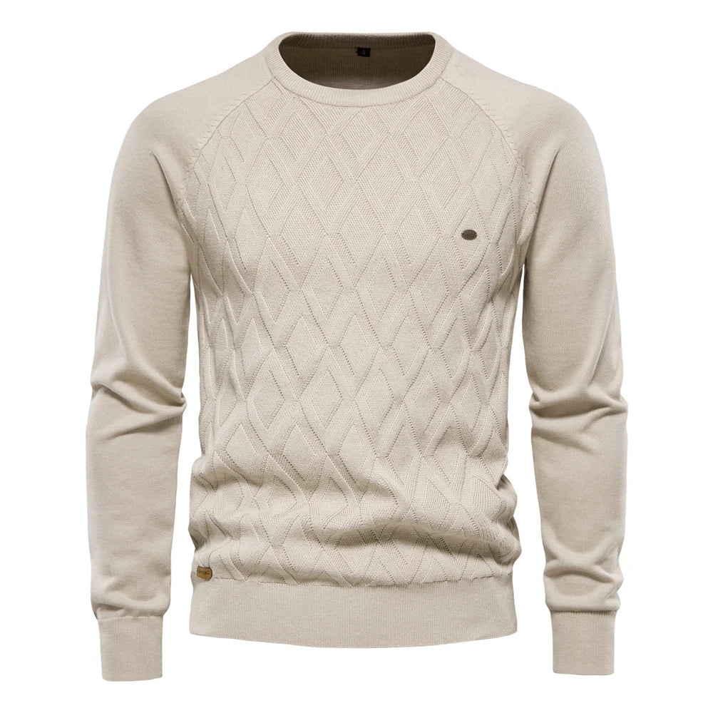 The Roma Check Sweater