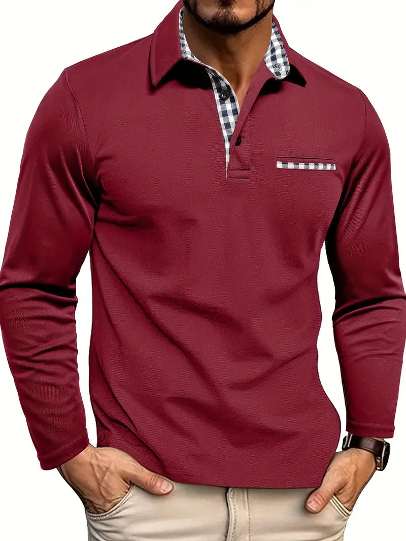 Van Laar Long Sleeve Polo for an Elegant and Comfortable Style